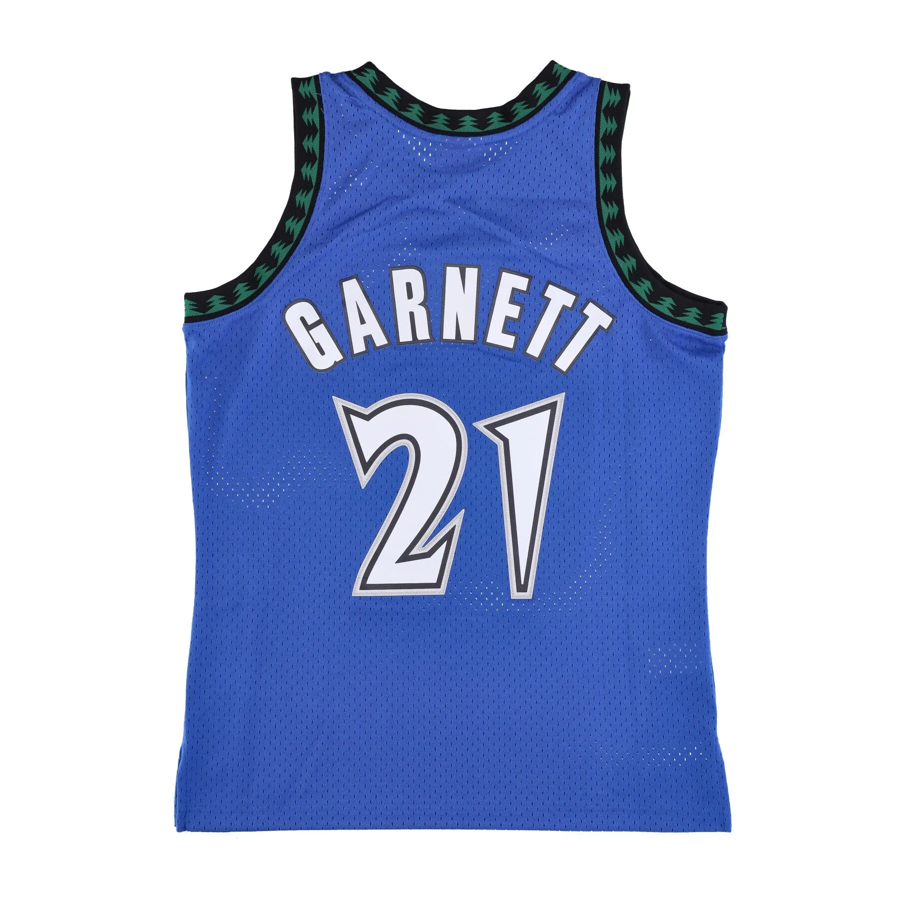 Basketball jersey for men from NBA Swingman with Hardwood Classics No 21 Kevin Garnett 2003-04 in Mintim Original Team Colors