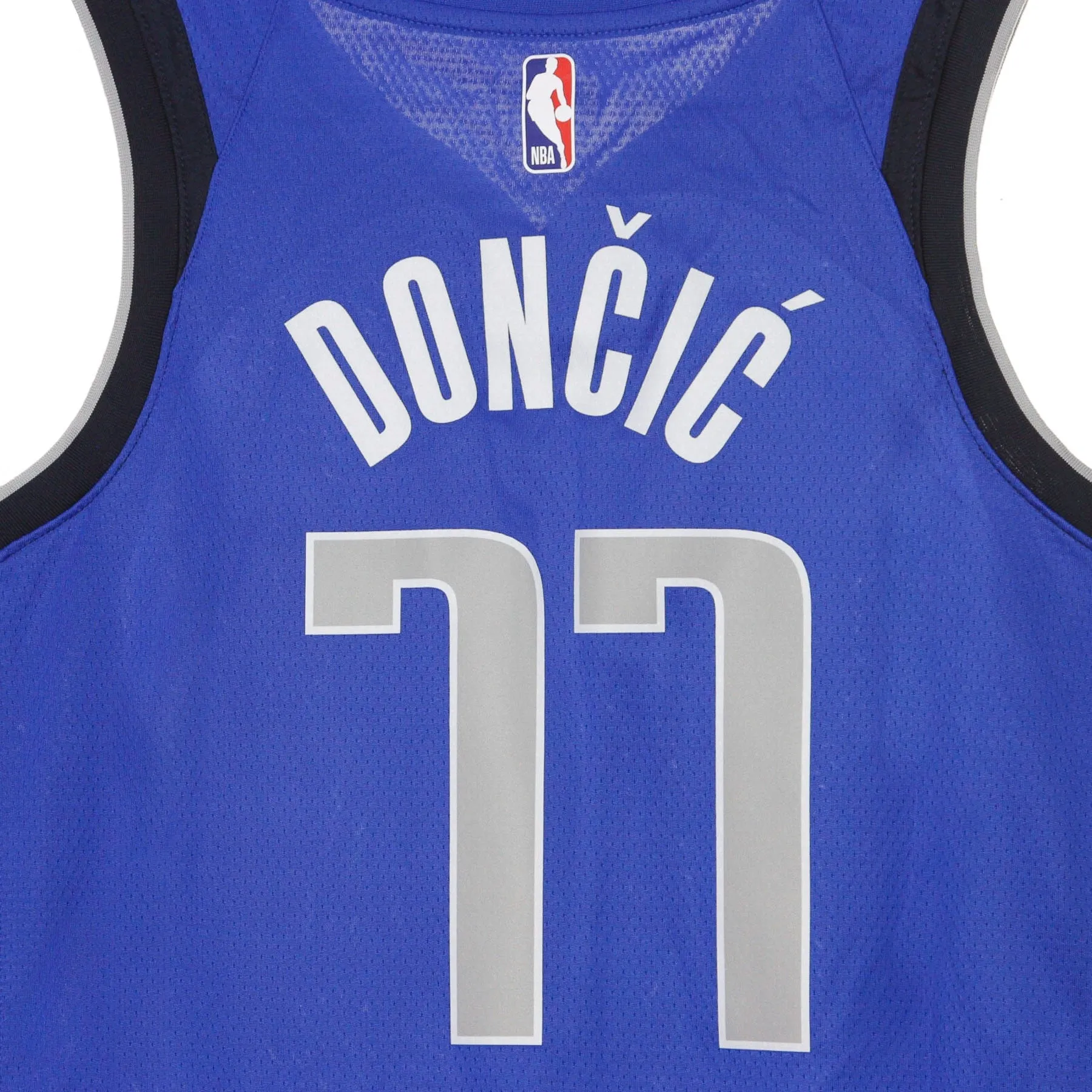 Basketball jersey for men from NBA Swingman with Icon Edition No 77 Luka Doncic Dalmav in Road Game Royal/college Navy